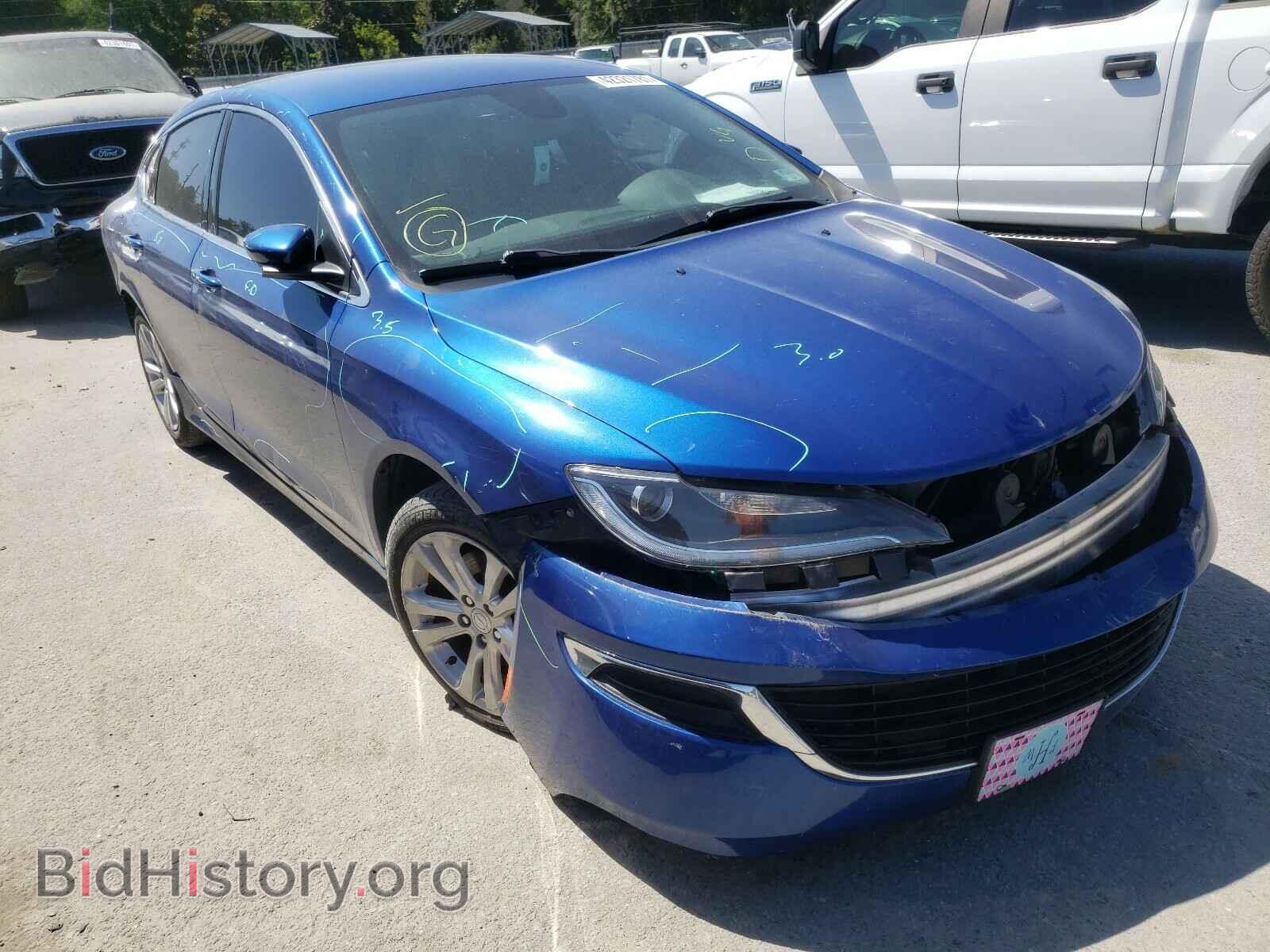 Фотография 1C3CCCAB0FN758426 - CHRYSLER 200 2015