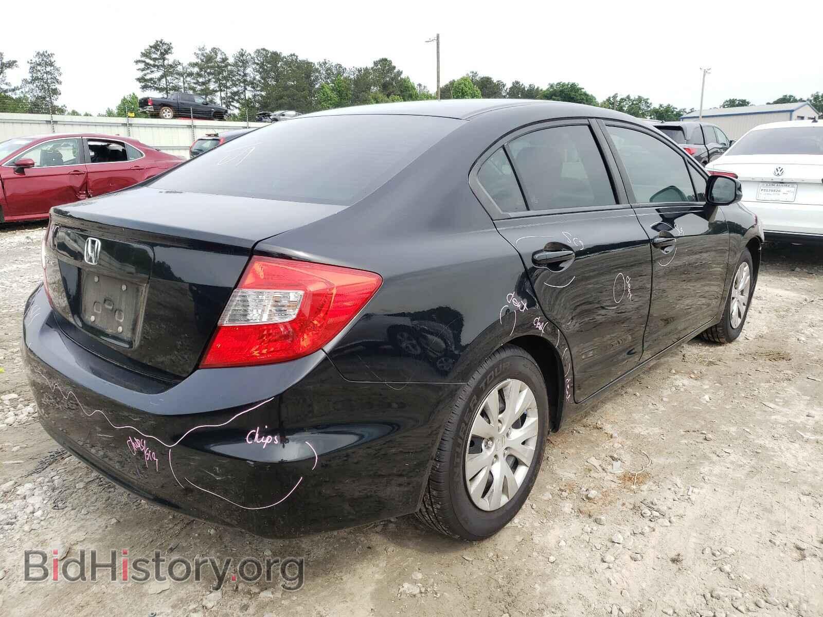 2012 HONDA CIVIC - VIN: 19XFB2F54CE042041 - Photo 4