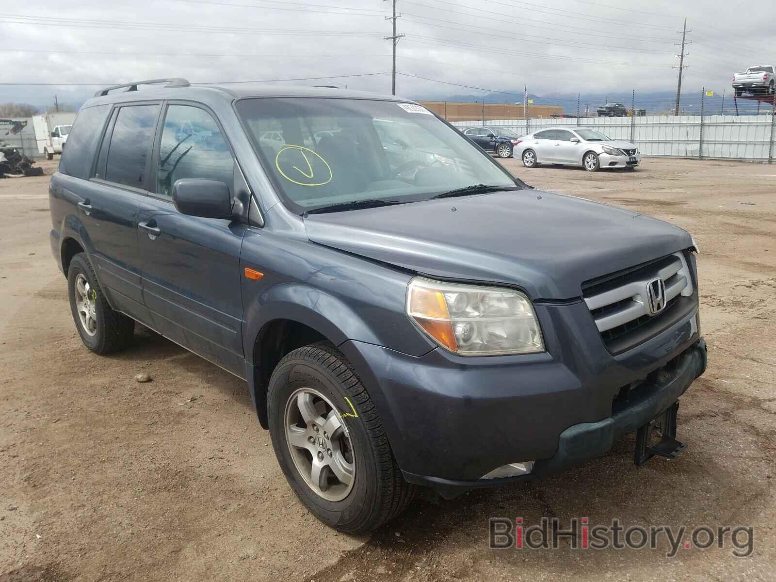 Photo 2HKYF18456H508796 - HONDA PILOT 2006