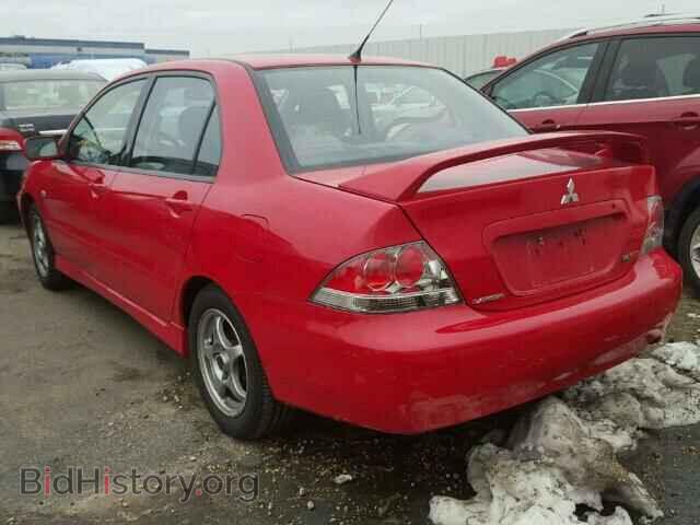 2004 MITSUBISHI LANCER - VIN: JA3AJ86E54U040106 - Фото 3