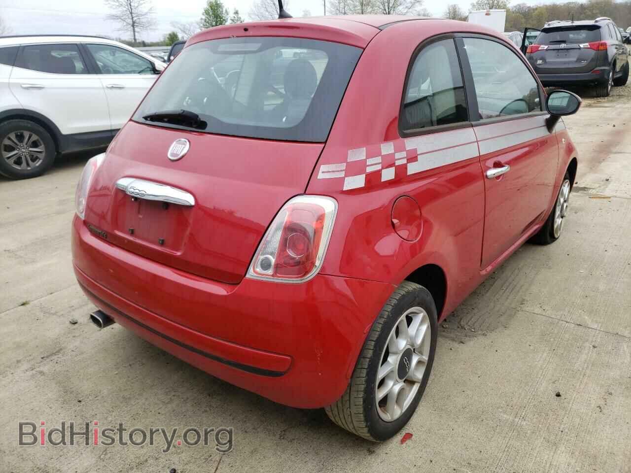 2012 FIAT 500 - VIN: 3C3CFFAR3CT277541 - Фото 4