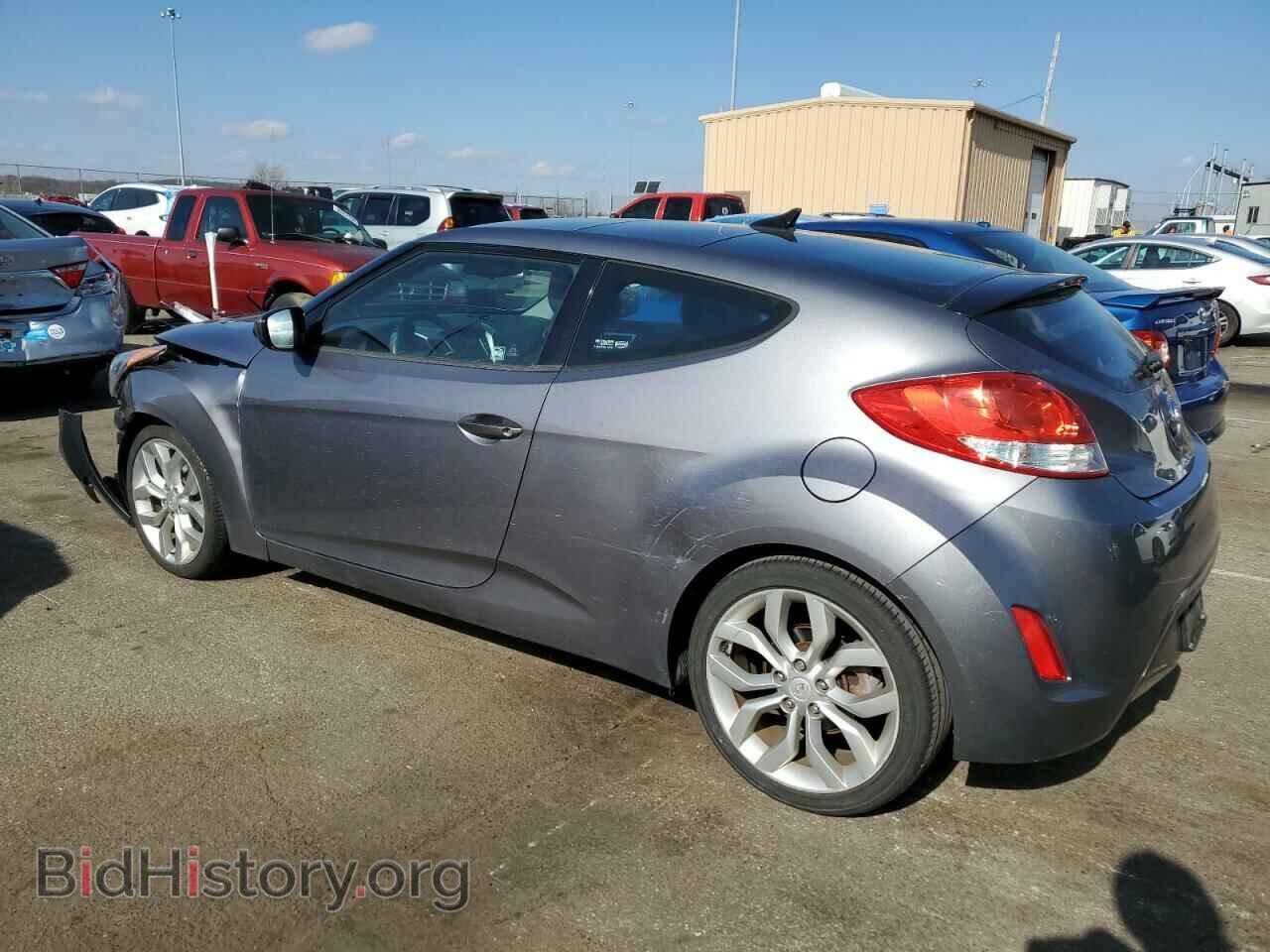 2012 HYUNDAI VELOSTER - VIN: KMHTC6AD0CU062483 - Фото 2