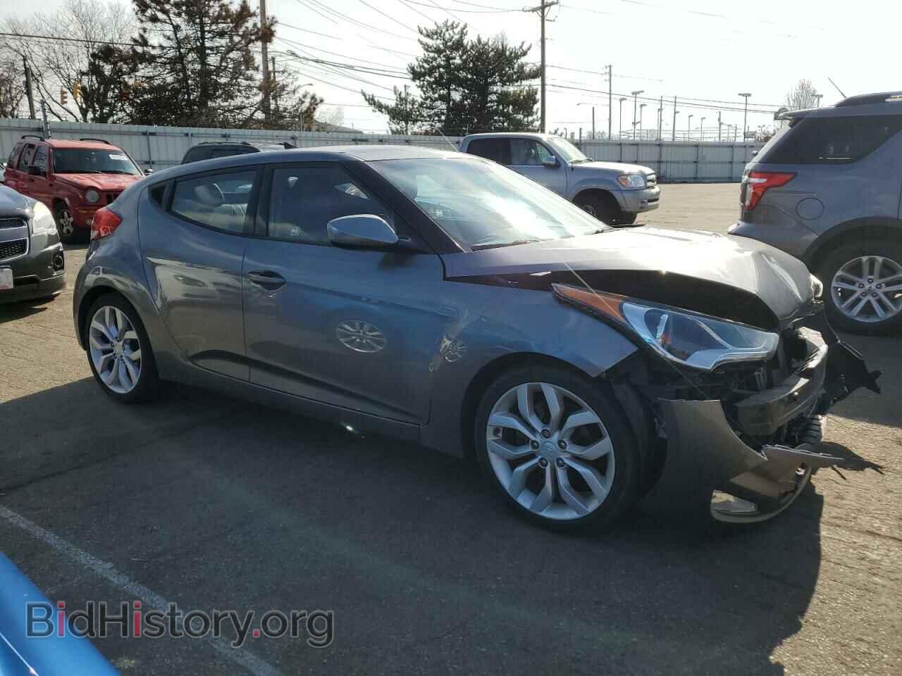 2012 HYUNDAI VELOSTER - VIN: KMHTC6AD0CU062483 - Фото 4