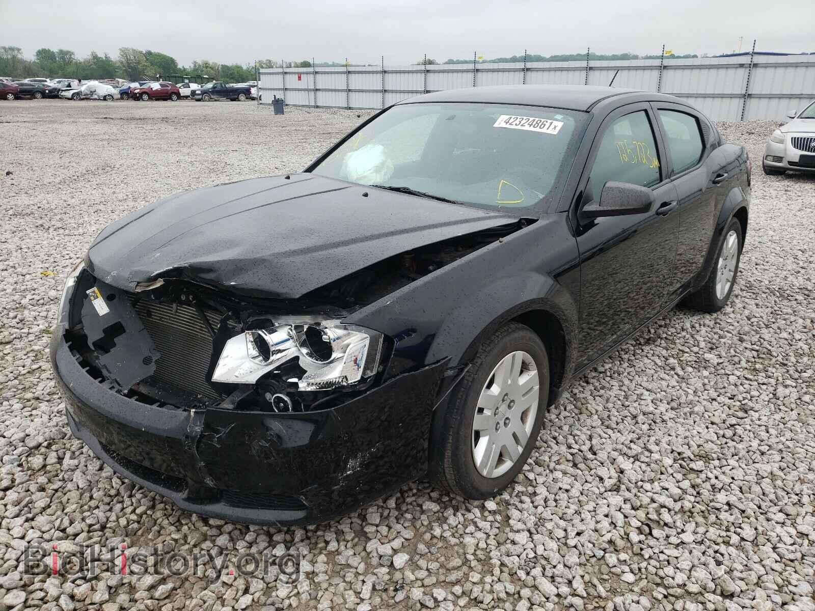 2014 DODGE AVENGER - VIN: 1C3CDZAB3EN187772 - Фото 2