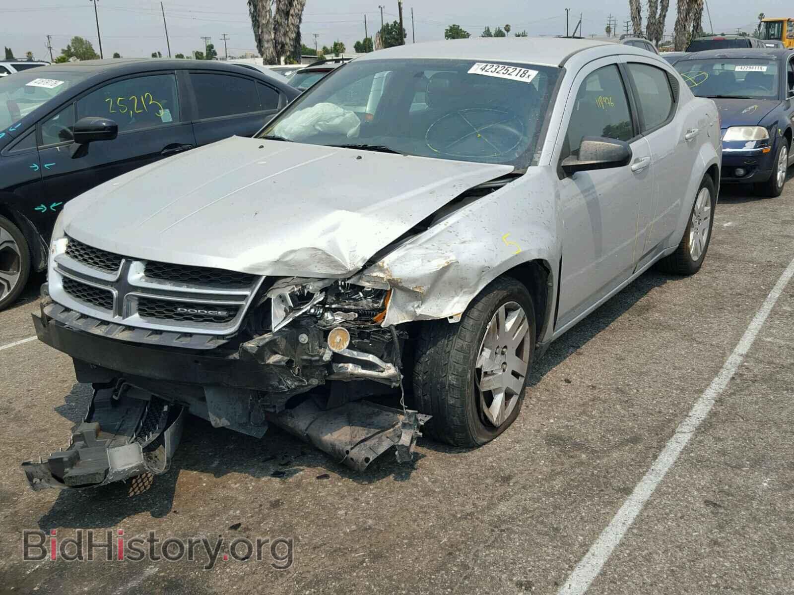 2011 DODGE AVENGER - VIN: 1B3BD4FB4BN563248 - Фото 2