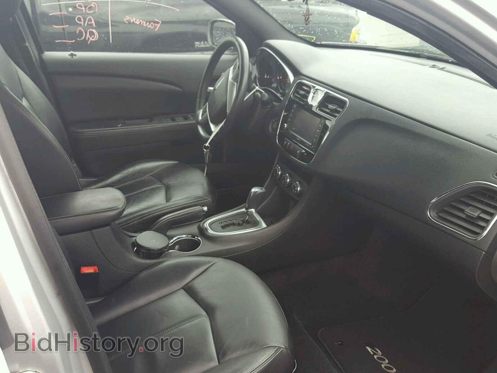 2012 CHRYSLER 200 - VIN: 1C3CCBCG2CN297616 - Фото 5