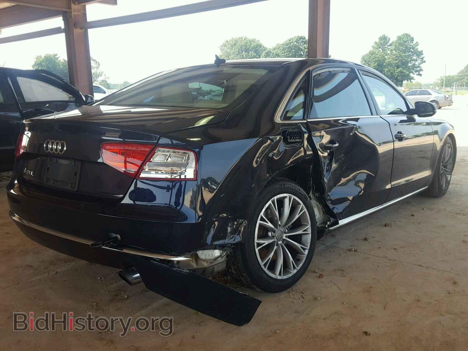 2014 AUDI A8 - VIN: WAURGAFD2EN003427 - Фото 4