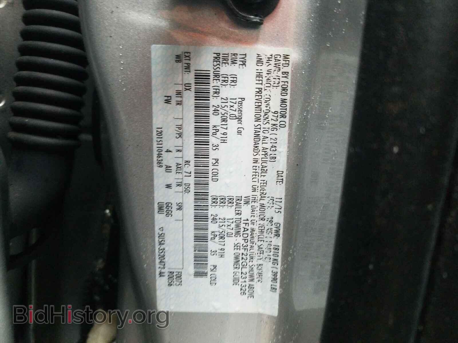 2016 FORD FOCUS - VIN: 1FADP3F22GL231326 - Photo 10