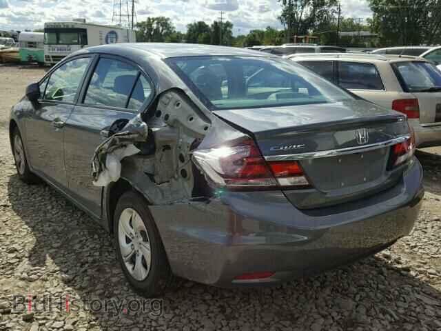 2013 HONDA CIVIC - VIN: 19XFB2F57DE090151 - Фото 3