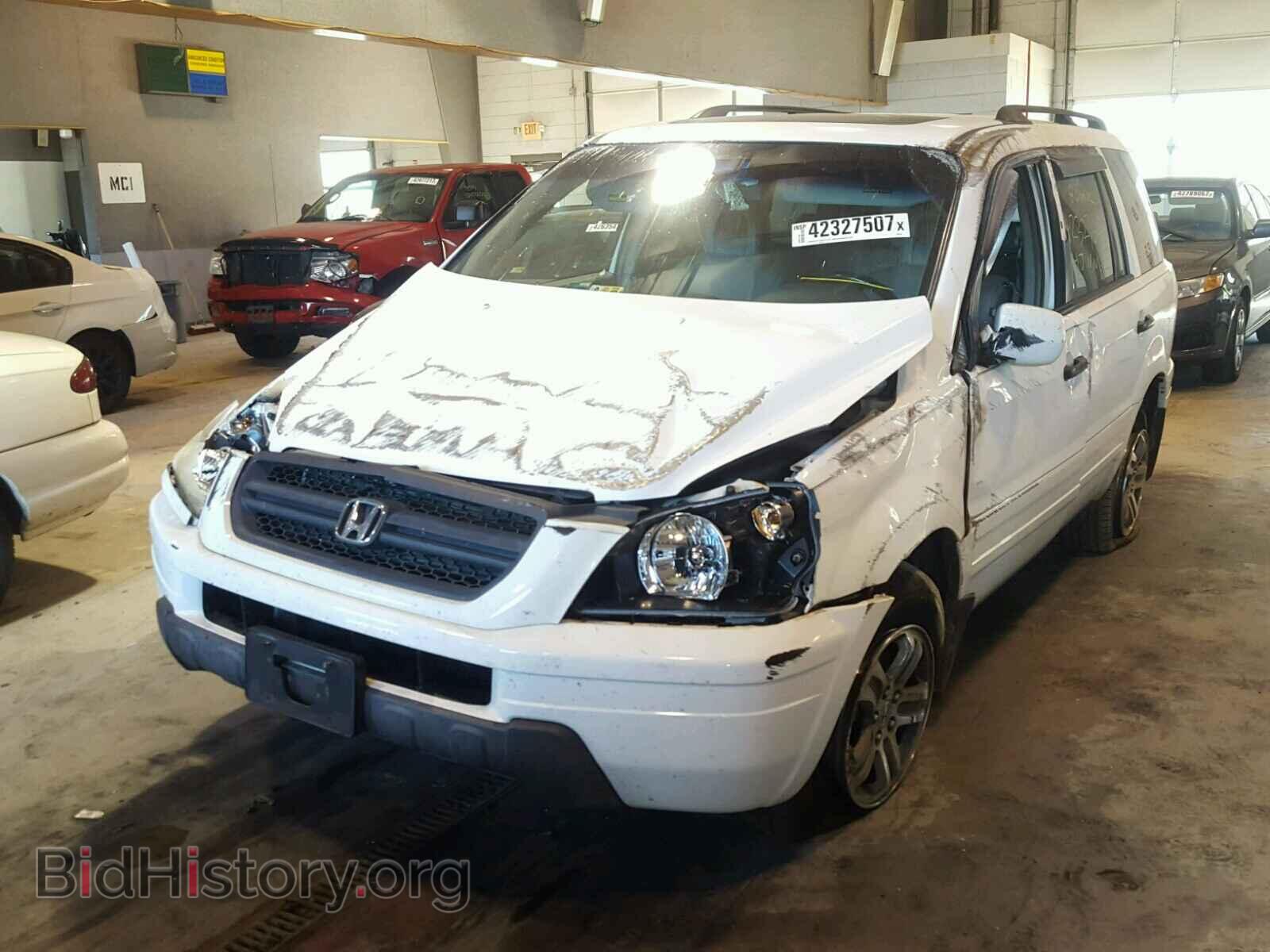 2005 HONDA PILOT - VIN: 5FNYF18625B047345 - Фото 2
