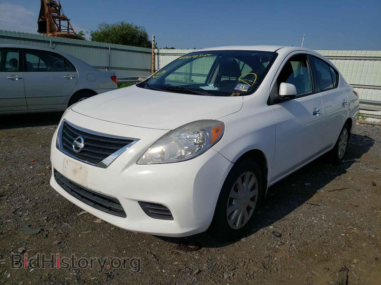 2012 NISSAN VERSA - VIN: 3N1CN7AP1CL937632 - Фото 2