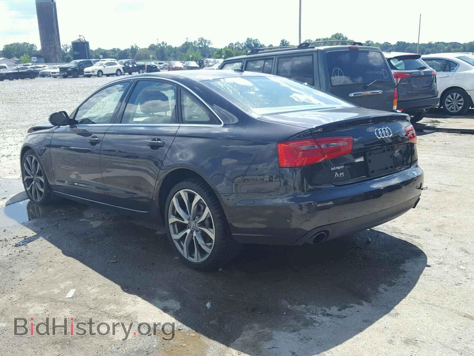 2013 AUDI A6 - VIN: WAUGFAFC8DN129288 - Фото 3
