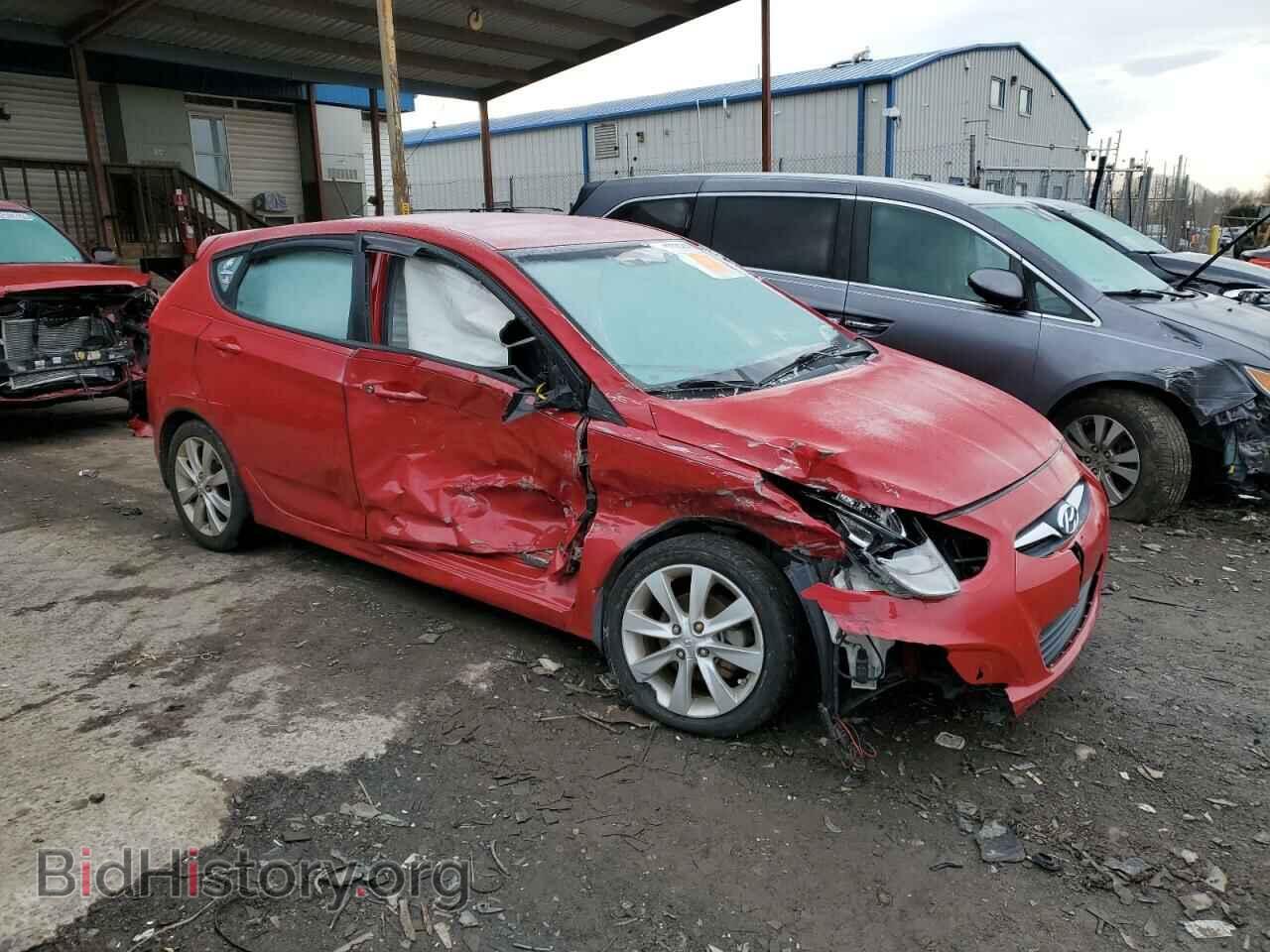 2013 HYUNDAI ACCENT - VIN: KMHCU5AE9DU079509 - Фото 4