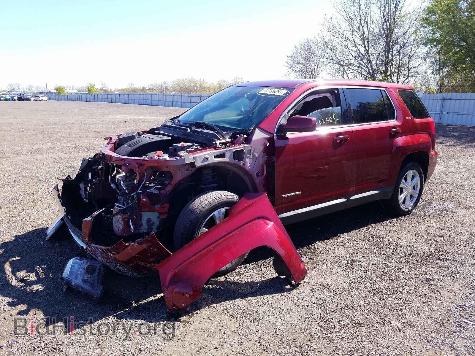 2017 GMC TERRAIN - VIN: 2GKALMEK5H6179950 - Фото 2