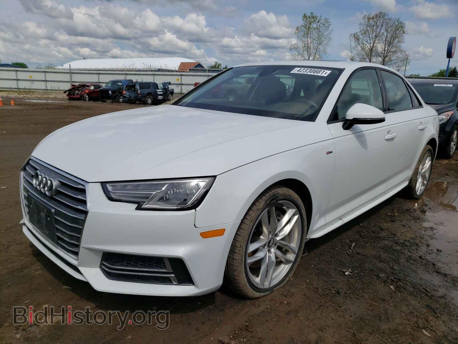 2017 AUDI A4 - VIN: WAUDNAF4XHN044991 - Фото 2