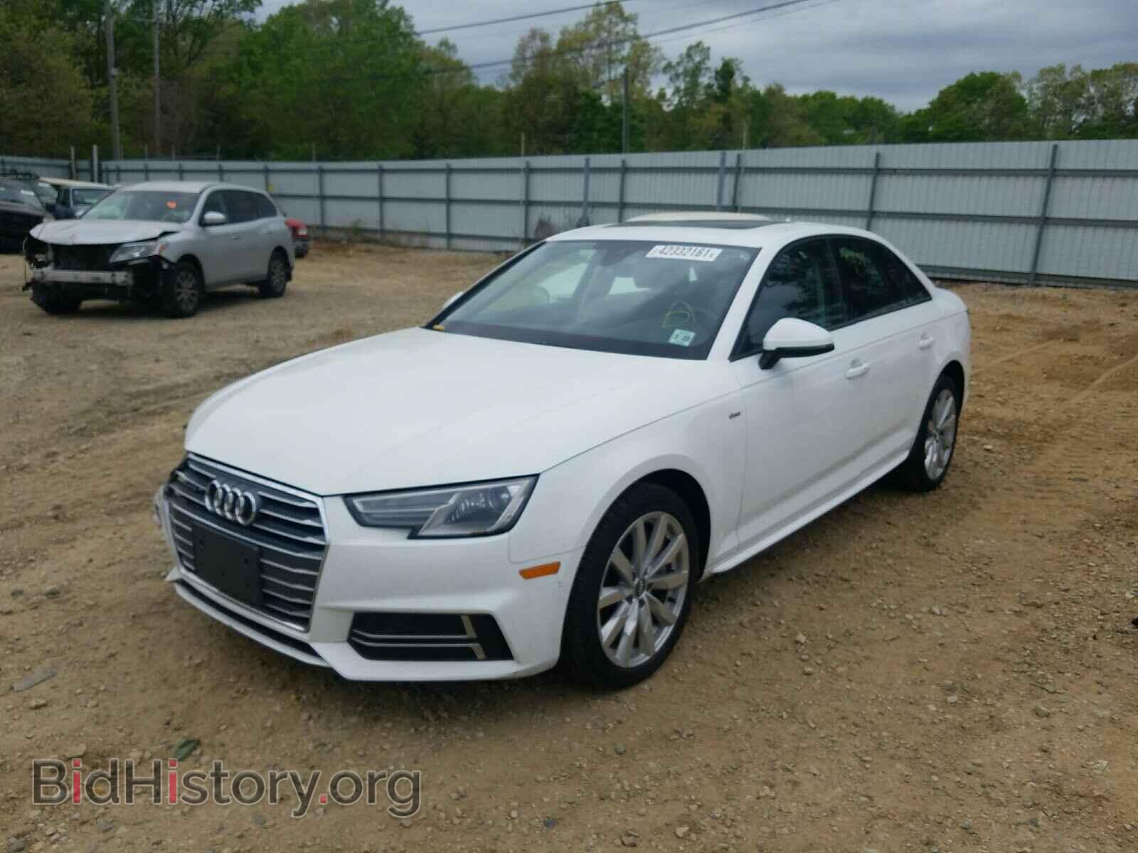 2018 AUDI A4 - VIN: WAUDNAF44JA076817 - Photo 2