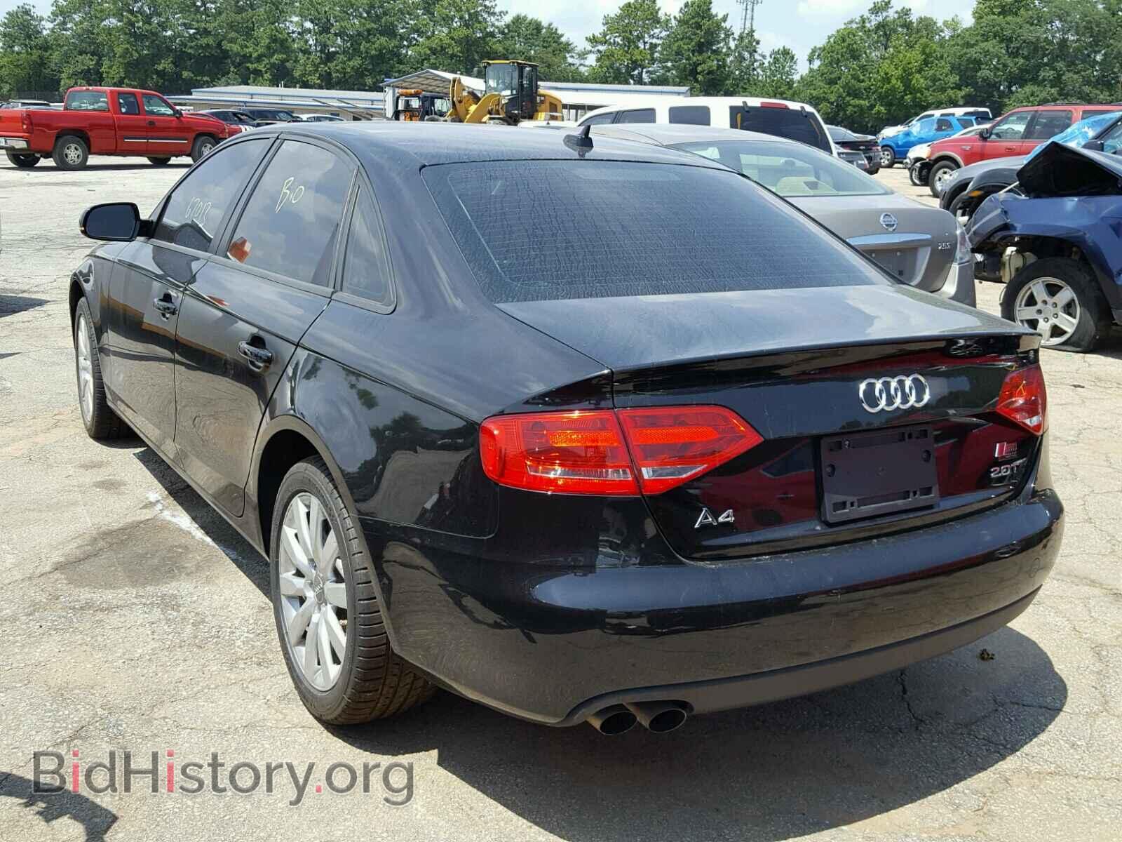 2012 AUDI A4 - VIN: WAUAFAFL1CN009661 - Photo 3