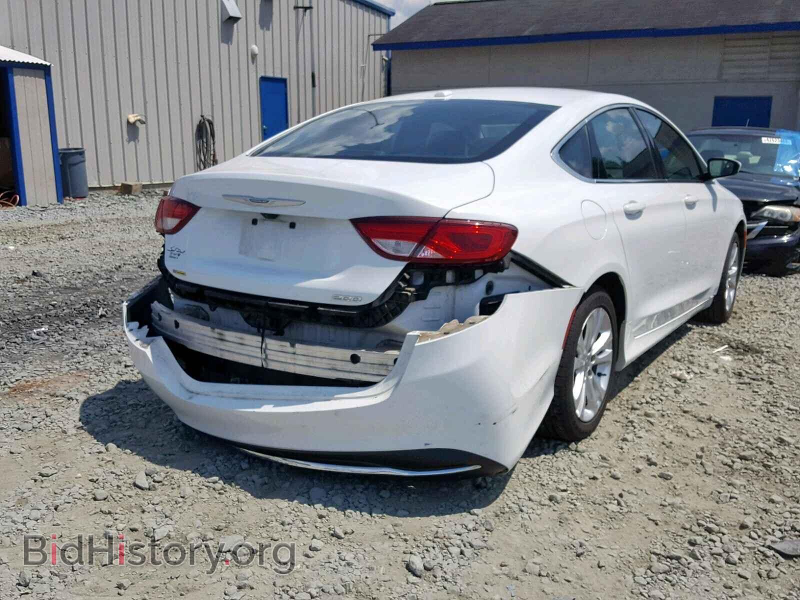 2015 CHRYSLER 200 - VIN: 1C3CCCAB4FN670592 - Фото 4