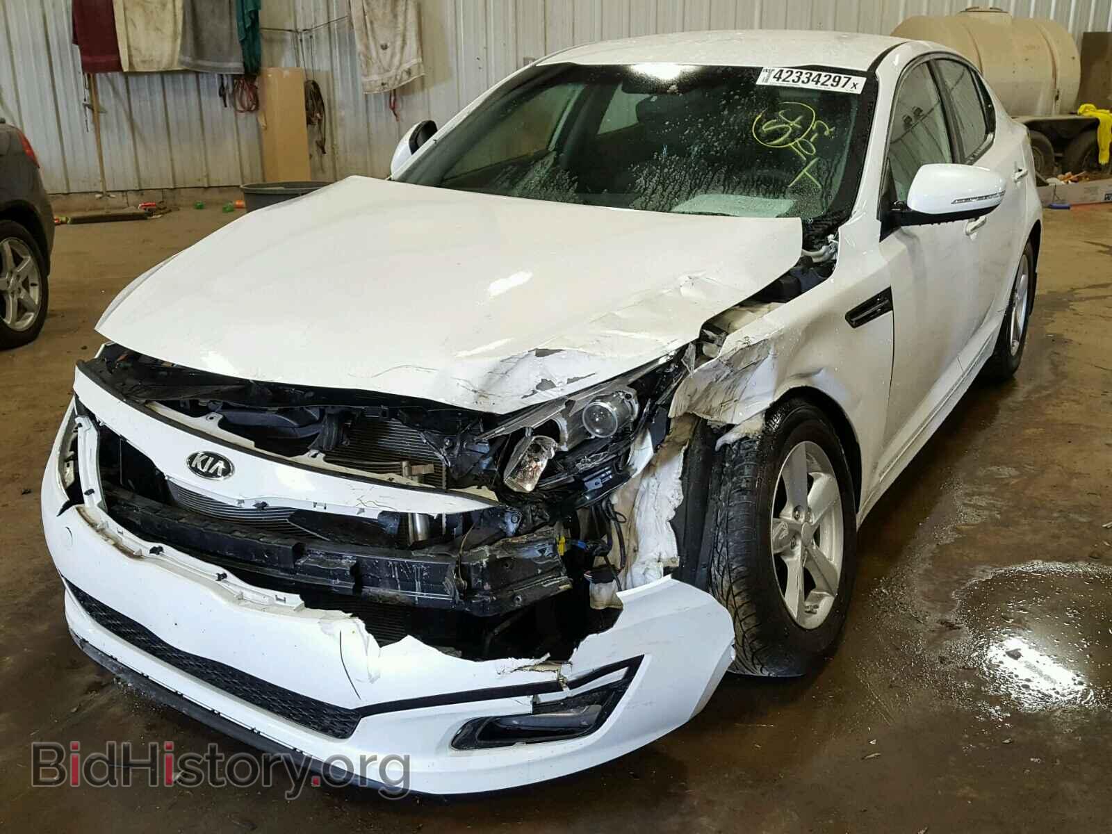 2015 KIA OPTIMA - VIN: KNAGM4A79F5586938 - Фото 2