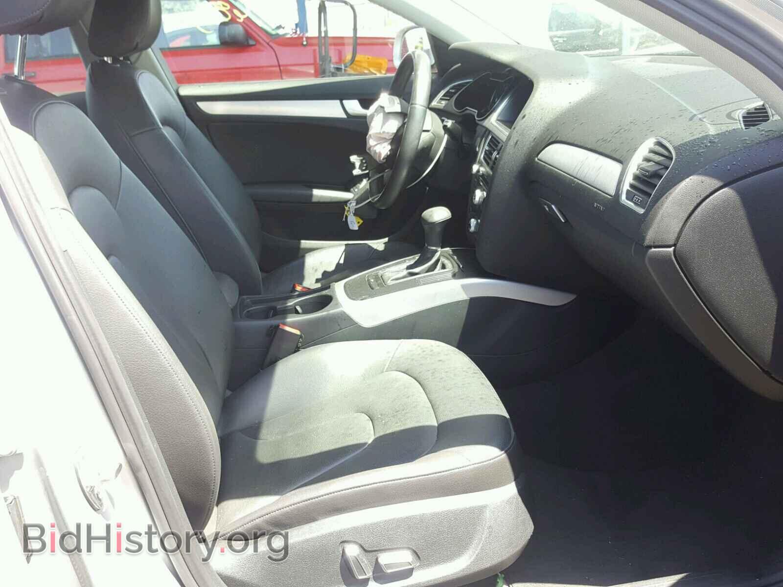 2013 AUDI A4 - VIN: WAUAFAFL2DA160324 - Фото 5