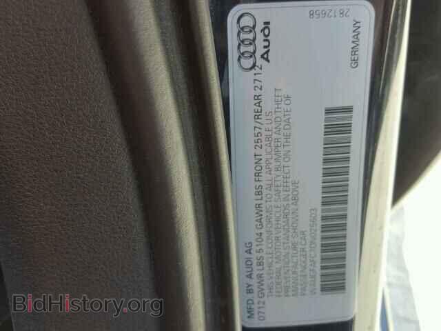 2013 AUDI A6 - VIN: WAUGFAFC7DN025603 - Фото 10