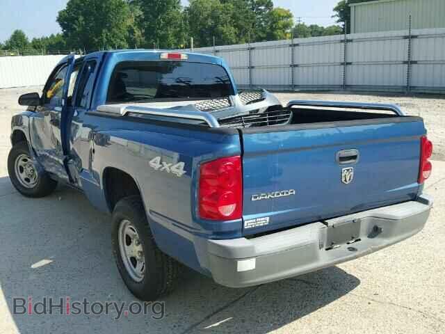 2005 DODGE DAKOTA - VIN: 1D7HW22K75S105809 - Фото 3
