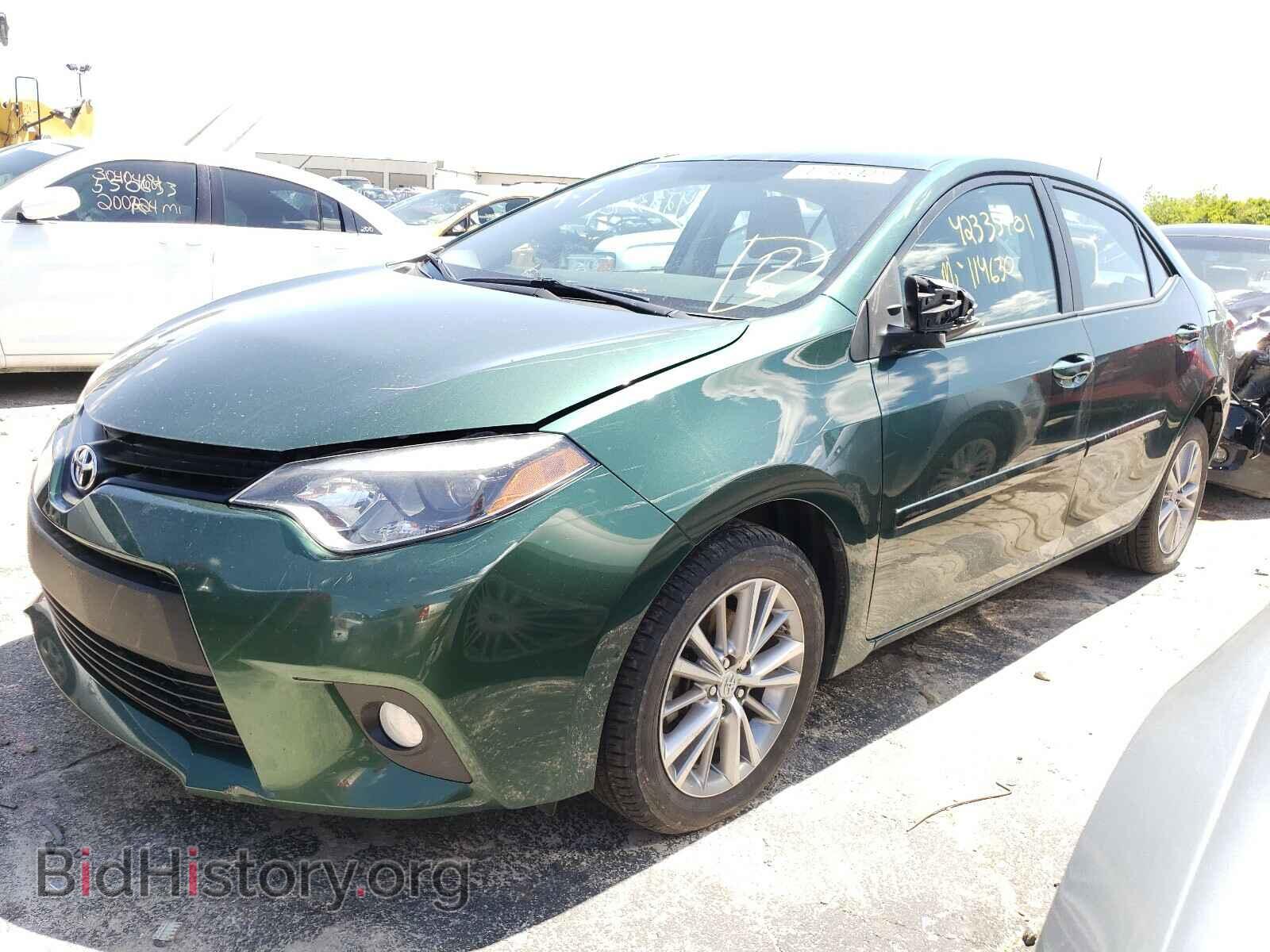 2014 TOYOTA COROLLA - VIN: 5YFBURHE6EP004357 - Фото 2
