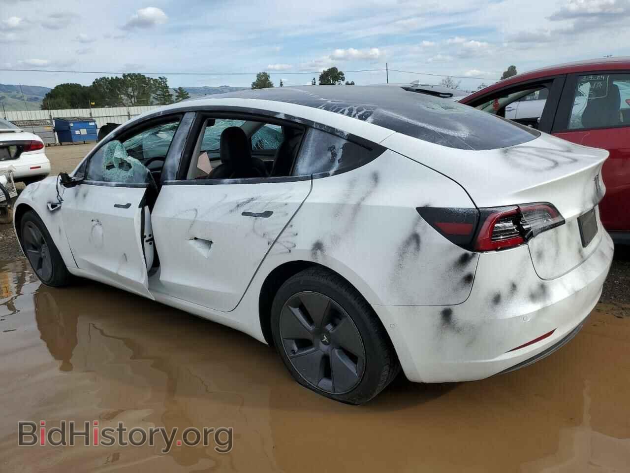 2022 TESLA MODEL 3 - VIN: 5YJ3E1EB8NF242994 - Фото 2