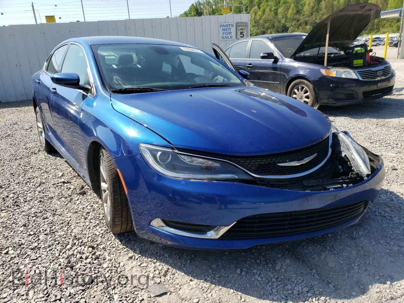 Фотография 1C3CCCAB9GN102971 - CHRYSLER 200 2016
