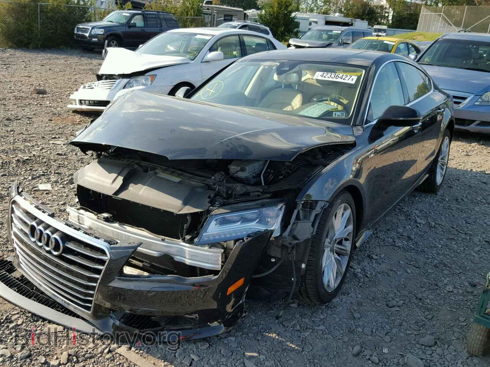 2014 AUDI A7 - VIN: WAU2MAFC0EN007977 - Фото 2
