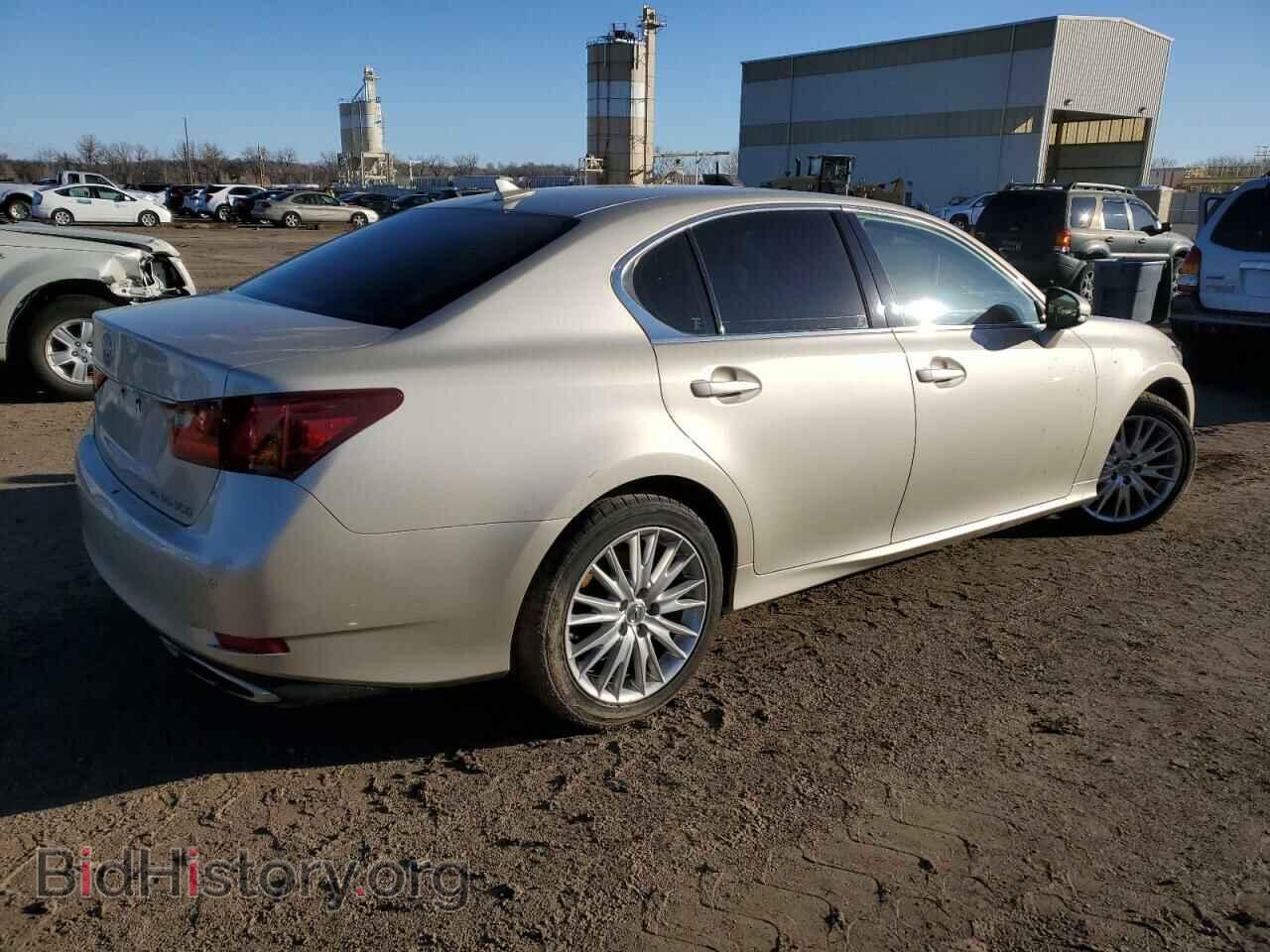 2013 LEXUS GS350 - VIN: JTHCE1BLXD5014586 - Фото 3