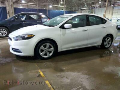 2015 Dodge DART SXT, белый — VIN 1C3CDFBB4FD238524, Copart
