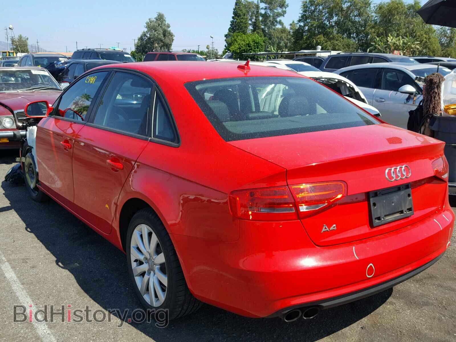 2014 AUDI A4 - VIN: WAUAFAFL0EA005904 - Фото 3