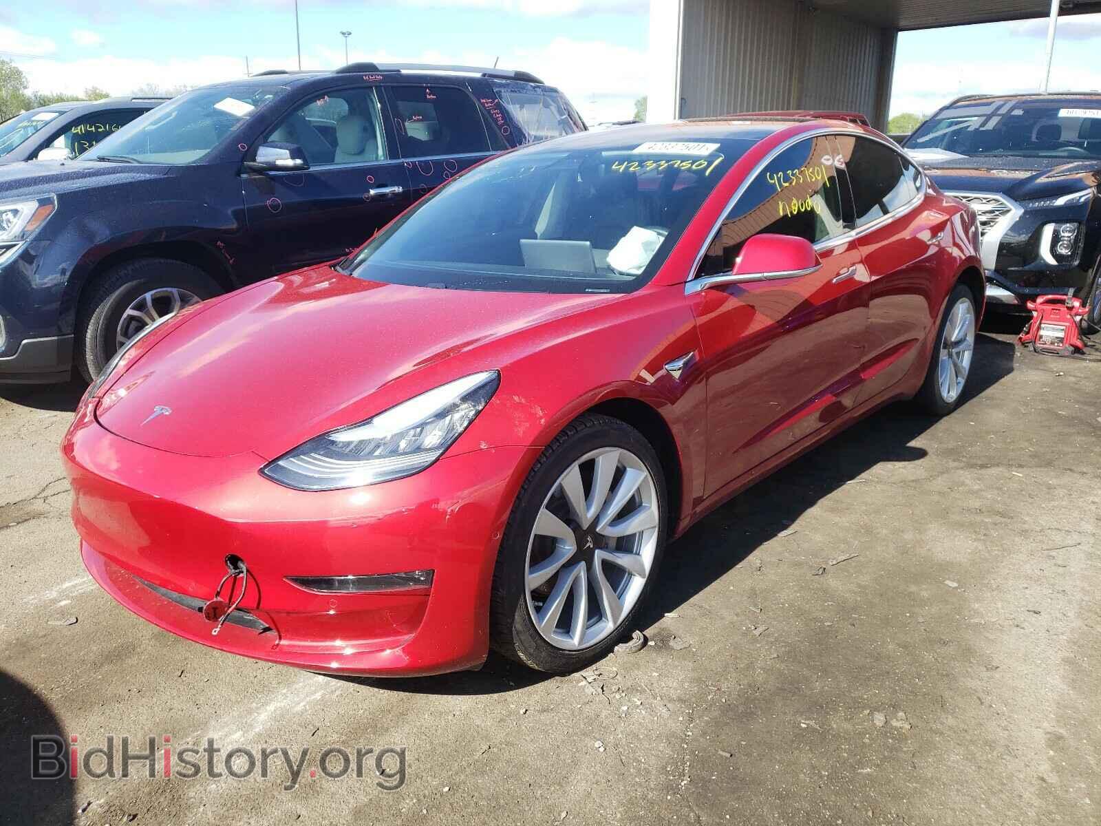 2018 TESLA MODEL 3 - VIN: 5YJ3E1EB7JF091723 - Фото 2