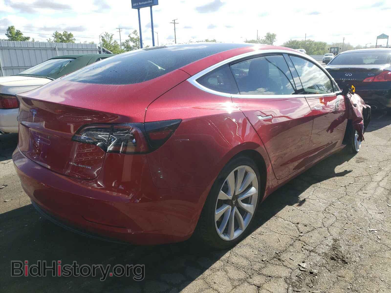 2018 TESLA MODEL 3 - VIN: 5YJ3E1EB7JF091723 - Фото 4