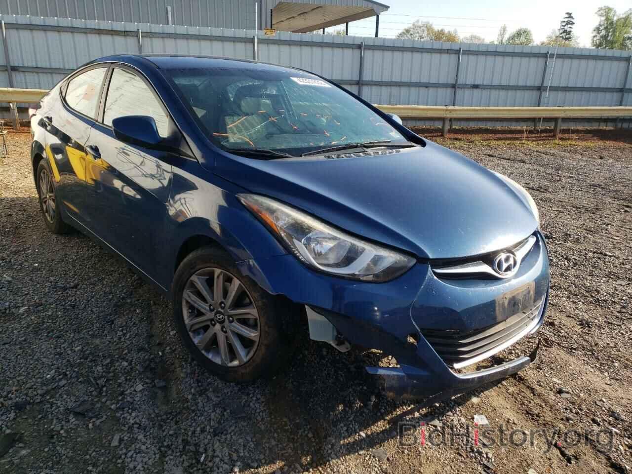 Photo KMHDH4AE8GU478774 - HYUNDAI ELANTRA 2016