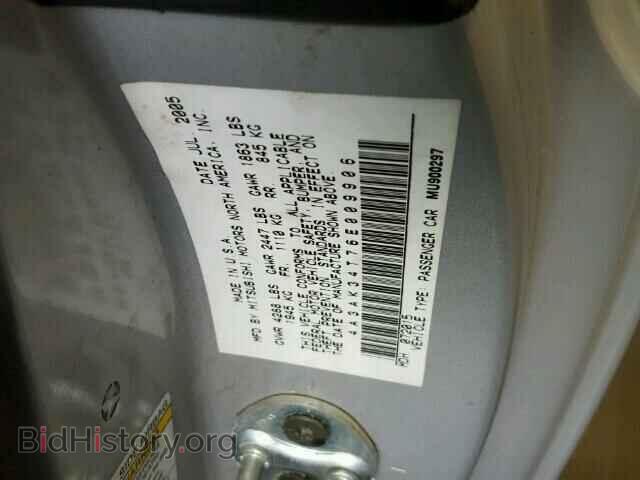 2006 MITSUBISHI ECLIPSE - VIN: 4A3AK34T76E009906 - Фото 10