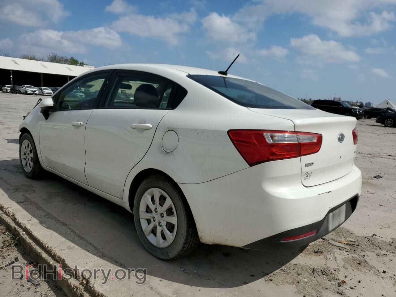 2012 KIA RIO - VIN: KNADM4A31C6059546 - Фото 2