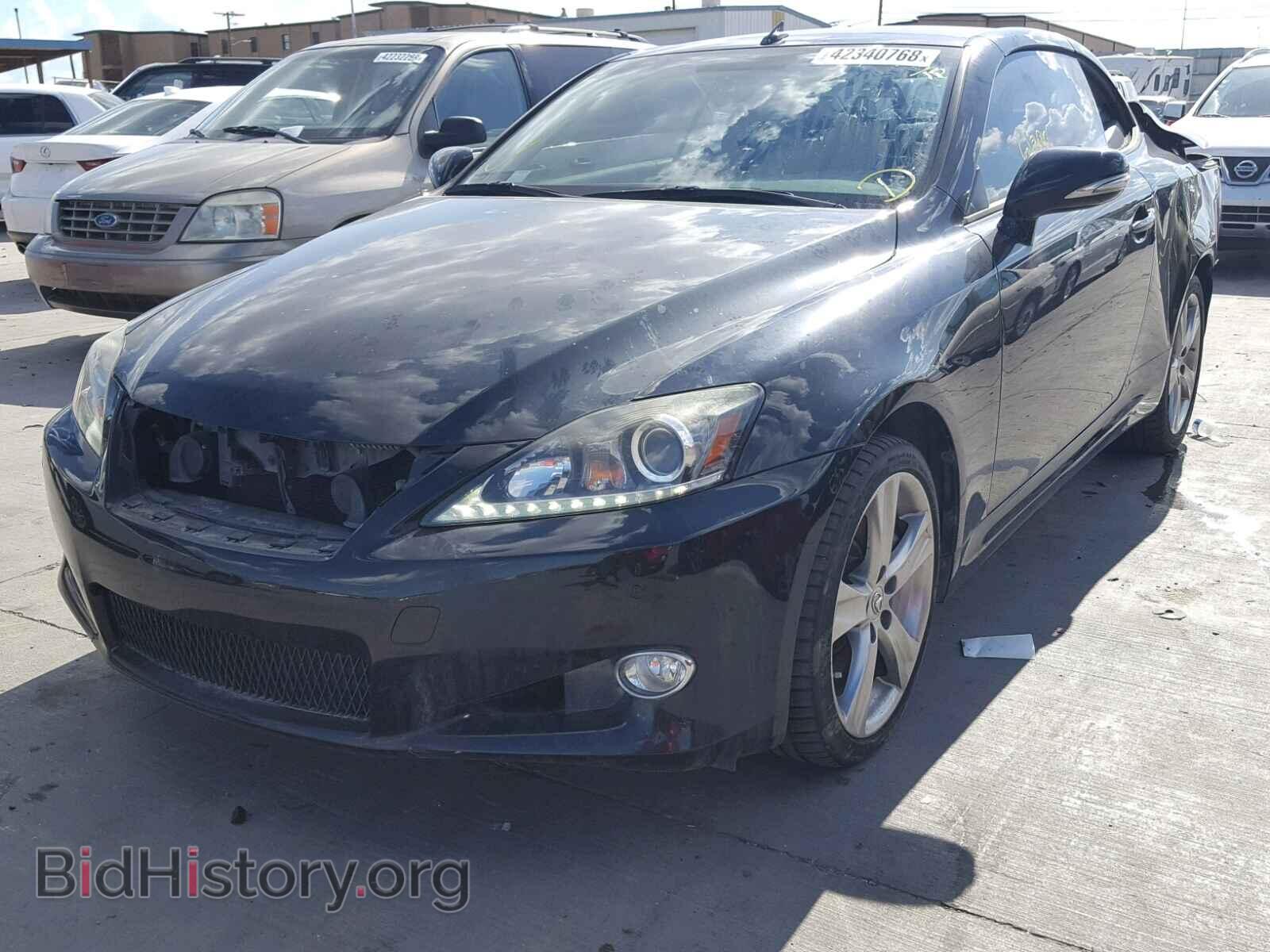 2012 LEXUS IS - VIN: JTHFE2C27C2507313 - Photo 2