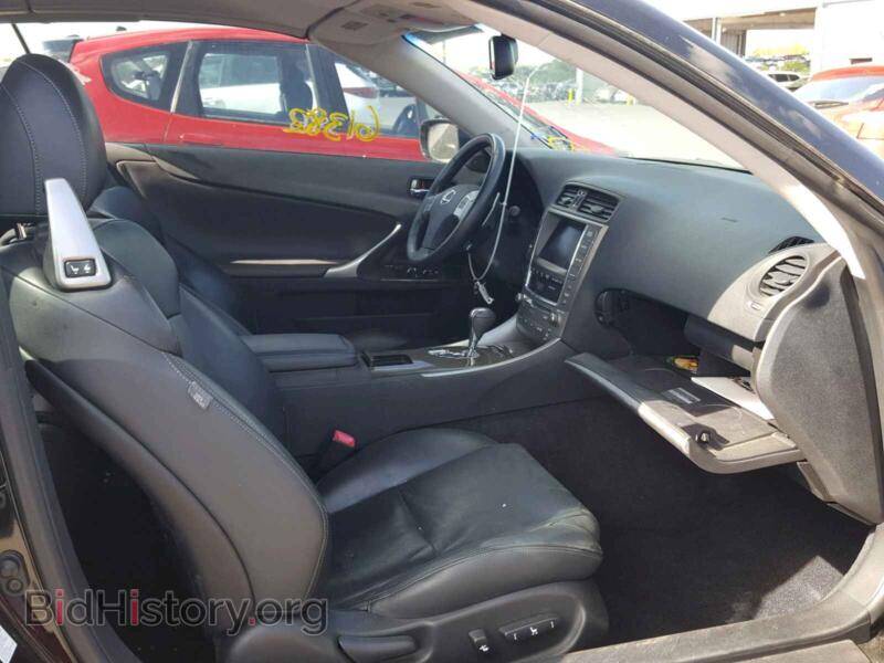 2012 Lexus IS (VIN JTHFE2C27C2507313) — фото 5 из 10