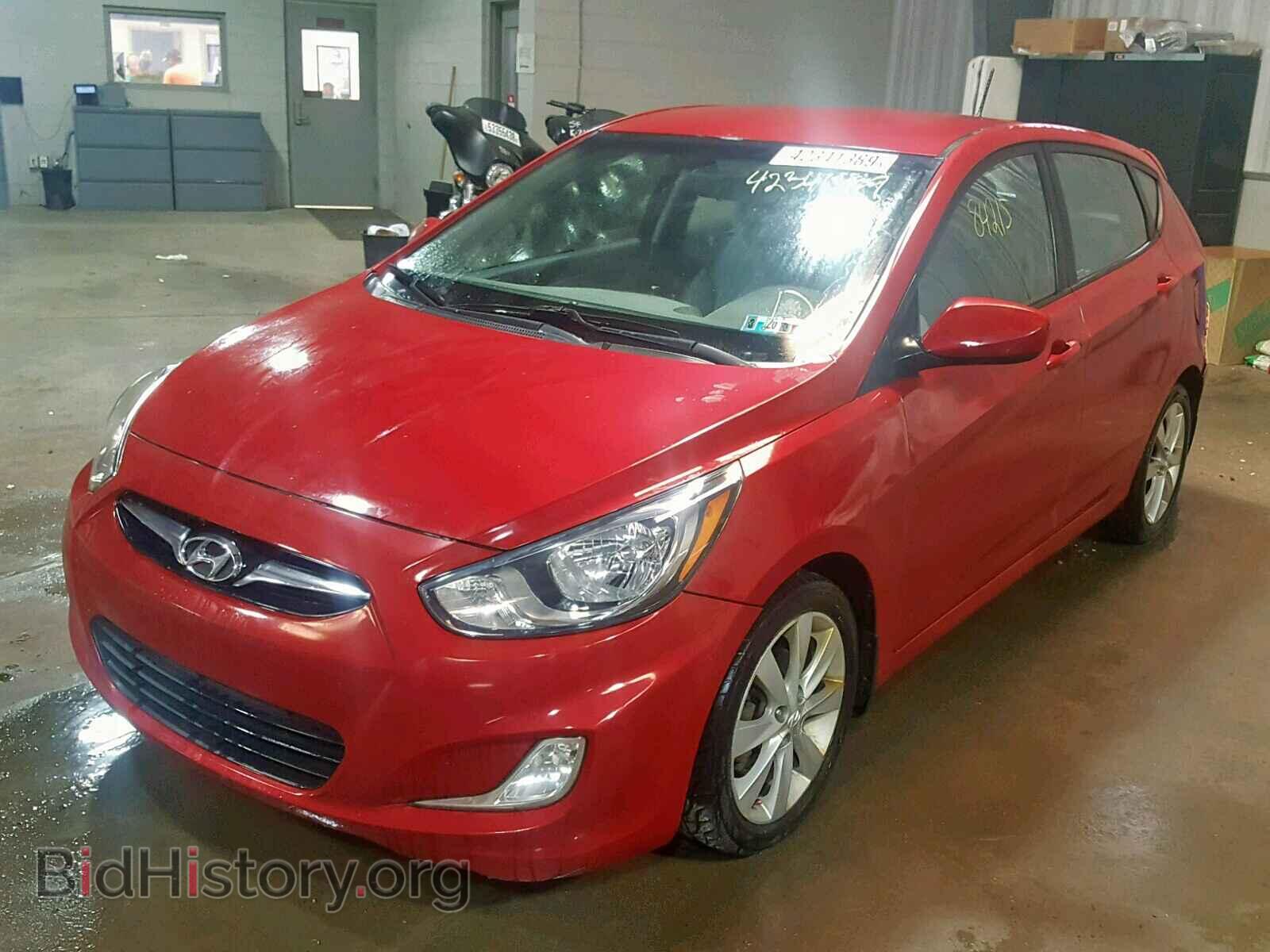 2012 HYUNDAI ACCENT - VIN: KMHCU5AE4CU042091 - Фото 2