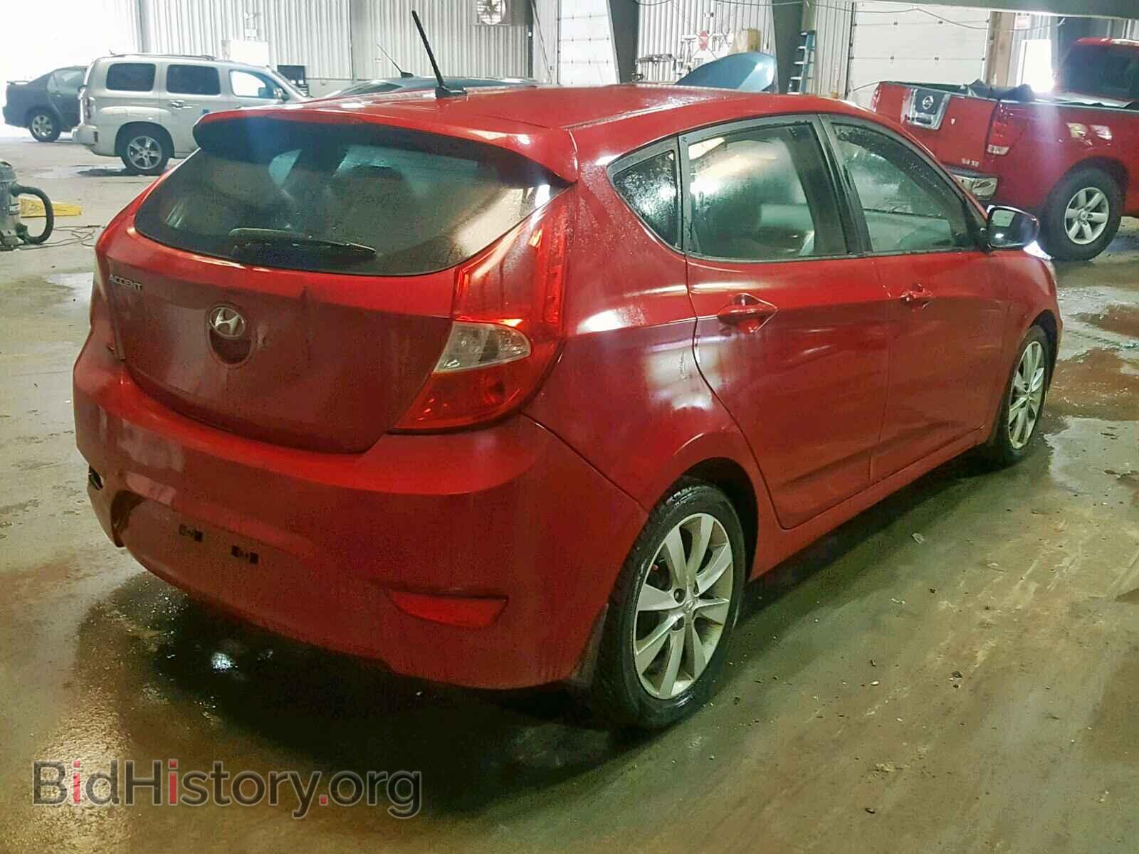2012 HYUNDAI ACCENT - VIN: KMHCU5AE4CU042091 - Фото 4