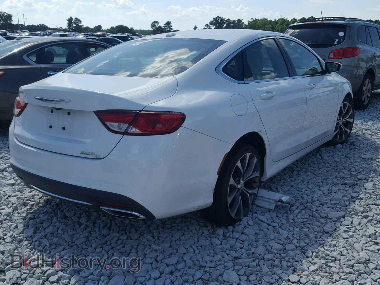 2015 CHRYSLER 200 - VIN: 1C3CCCCG1FN672406 - Photo 4