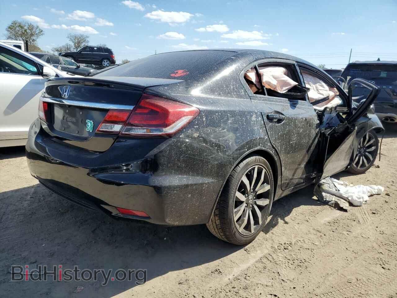 2015 HONDA CIVIC - VIN: 2HGFB2F91FH517710 - Фото 3