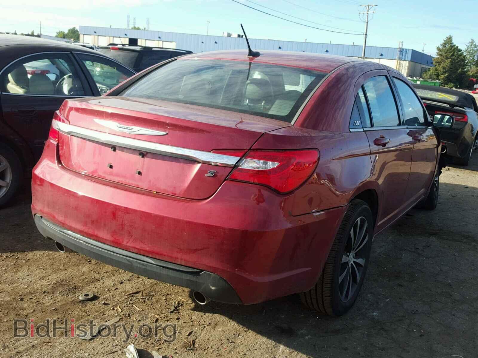 2012 CHRYSLER 200 - VIN: 1C3CCBHG3CN221590 - Фото 4