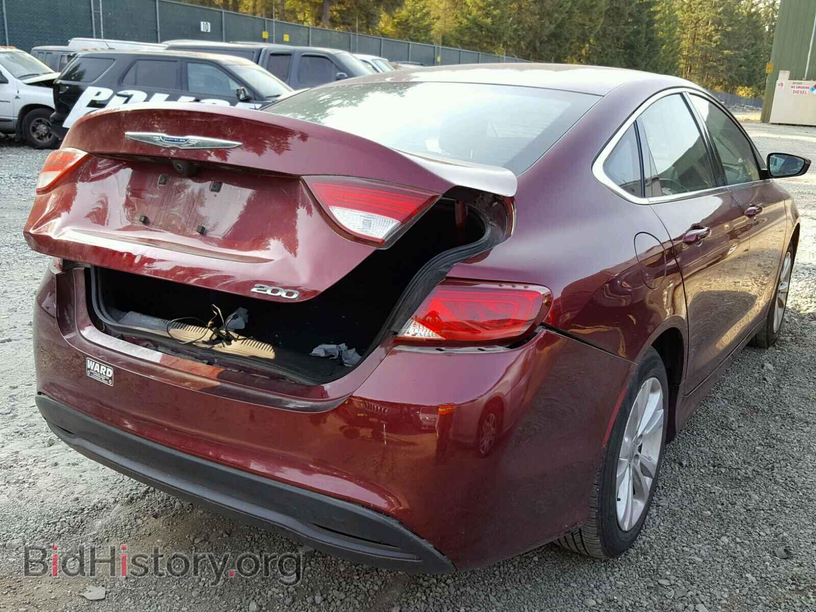 2017 CHRYSLER 200 - VIN: 1C3CCCFB2HN510576 - Фото 4
