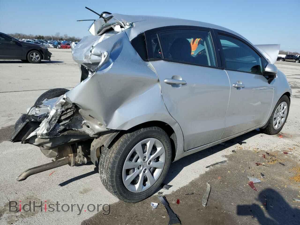 2014 KIA RIO - VIN: KNADM4A30E6356553 - Фото 3