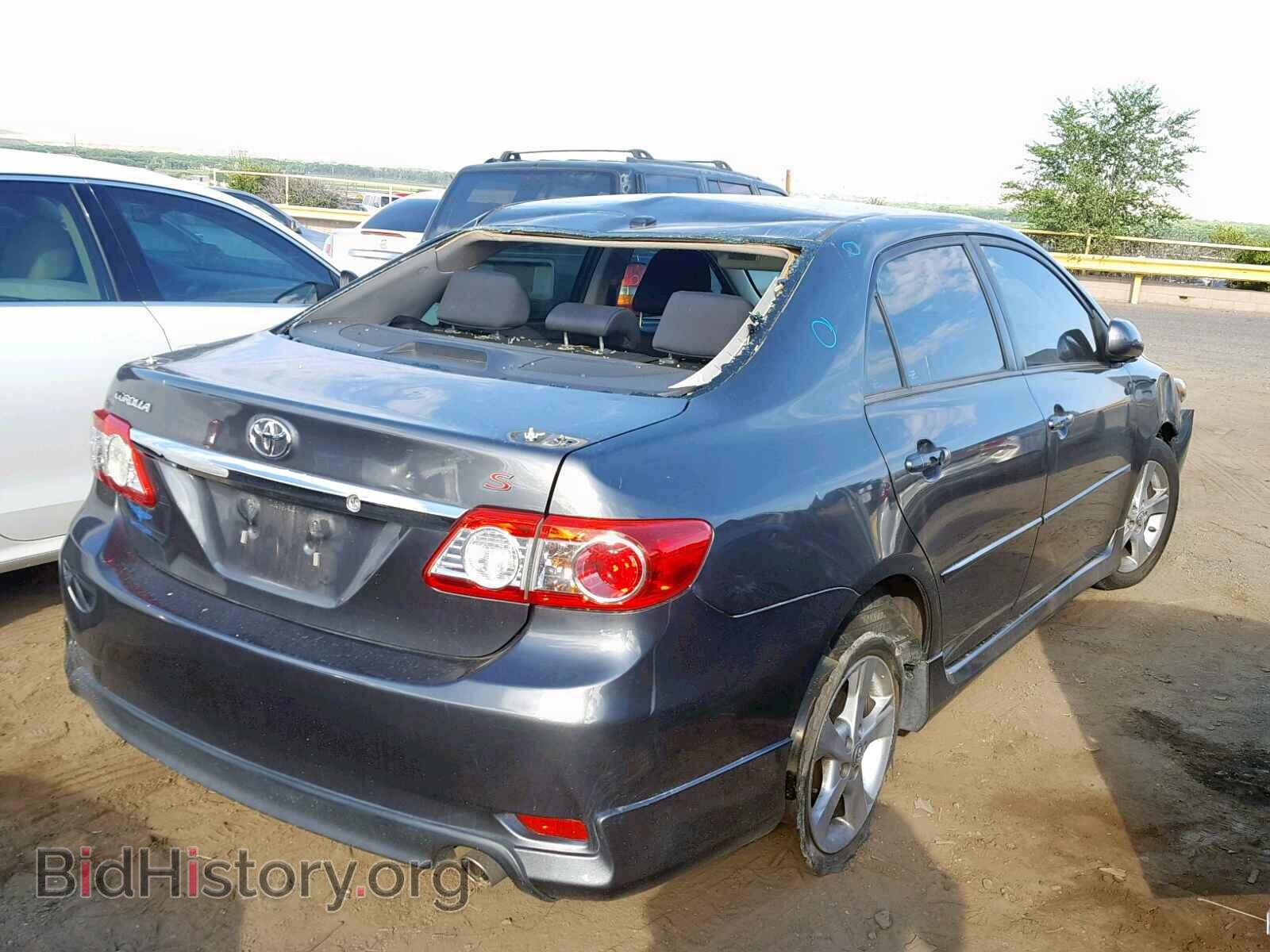 2012 TOYOTA COROLLA BA - VIN: 2T1BU4EE5CC897464 - Фото 4