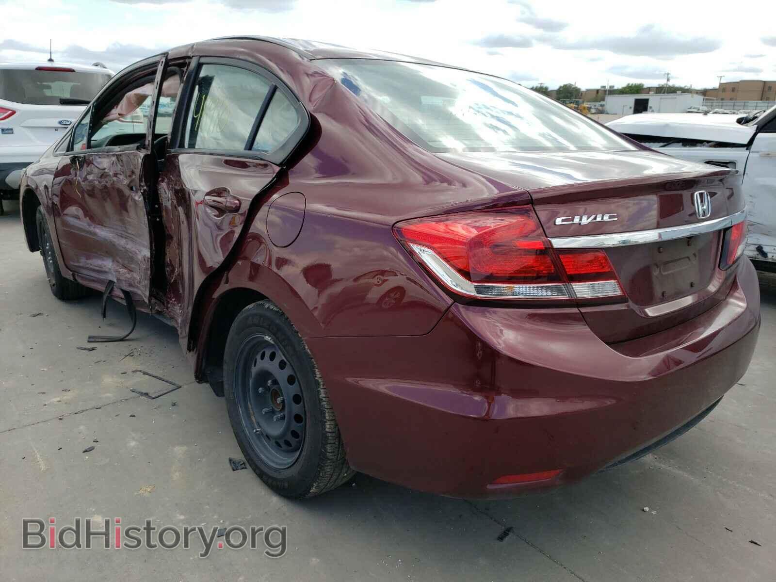 2013 HONDA CIVIC - VIN: 2HGFB2F57DH597007 - Фото 3