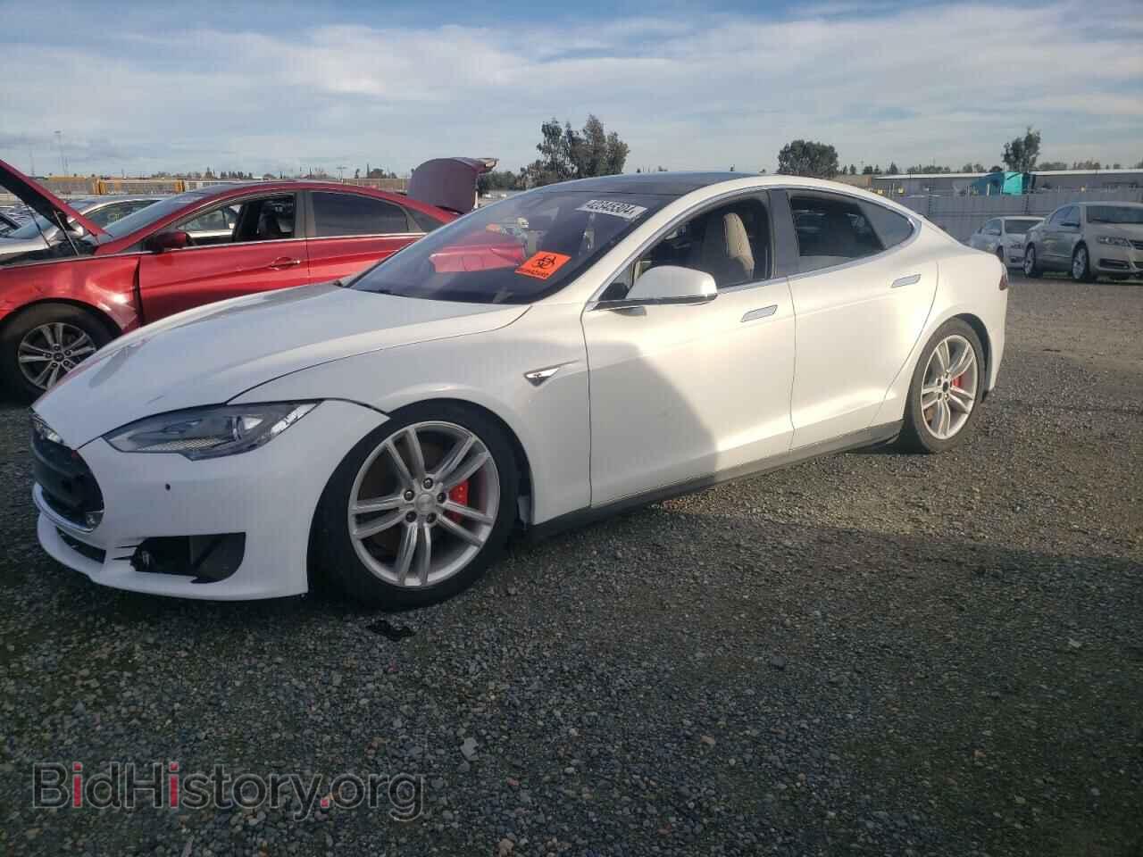 Photo 5YJSA1H40FF097455 - TESLA MODEL S 2015